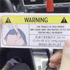Funny Anime Car Decal, Humorous Panties and Skirt Design, UV-Resistant, Waterproof, Vehicle Window and Wall Decoration, Scratch-Proof