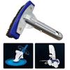 Heavy-Duty Pool Cleaning Brush with Hard Bristle Easy To Install Stain Remover Floor Swim Tile Scrubber Brush