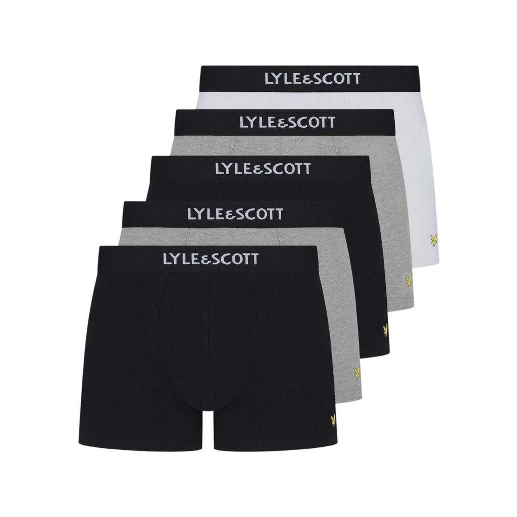 Lyle & Scott Mens Henrick Boxer Shorts (Pack of 5)