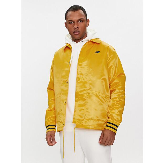 

Демисезонная куртка New Balance Greatest Hits MJ41553, желтая, свободного кроя S