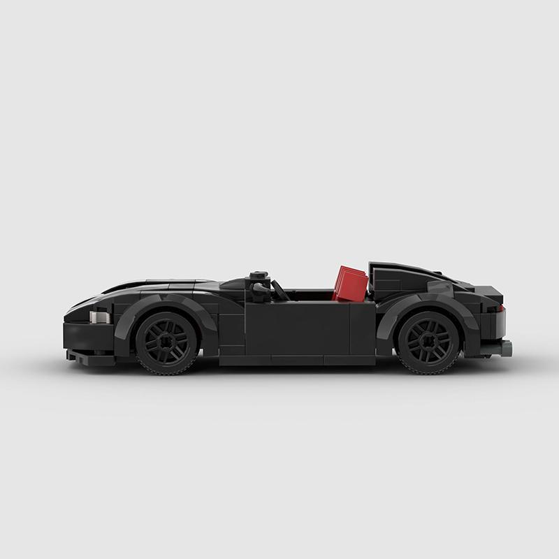 Monza SP2 MOC Speed Car Super Race Technical Vehicle Model Building Block Racing Rally Sports Toy Gift