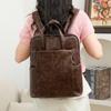 Business Backpack Female PU Backpack Student Schoolbag