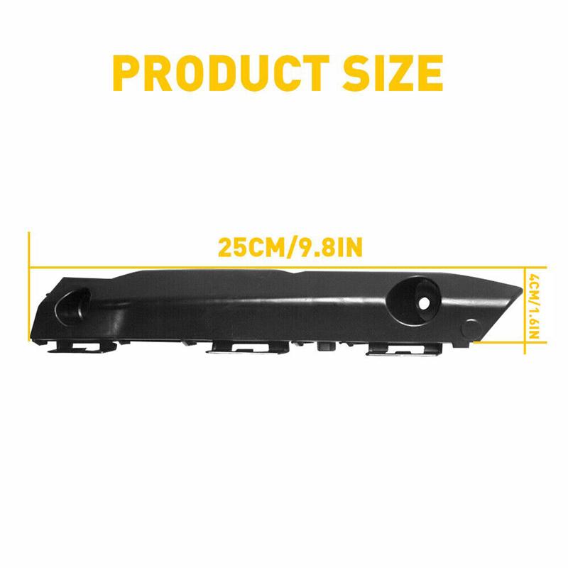 1 Pair Front Bumper Bracket Supports Left Right 52535-06190 52536-06190 For Toyota Camry 2015 2016 2017