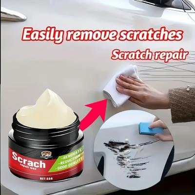 Magische Auto-Kratzerreparaturcreme - Schnell und einfach, Keine Lackierung erforderlich, Geeignet für alle Fahrzeuge, LKWs, Motorräder - Sofort R