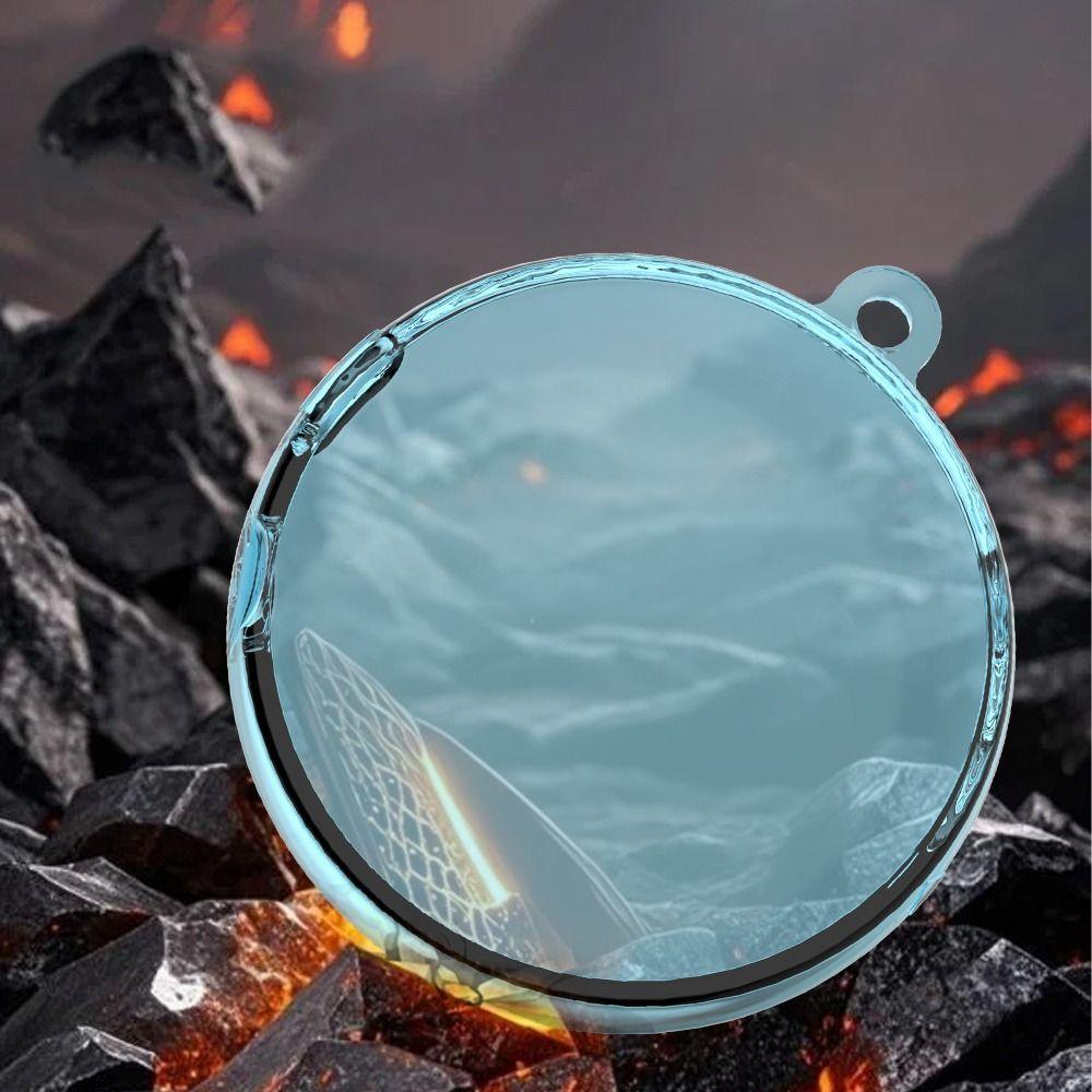 TPU Protective Case Shockproof Anti-Scratch Transparent Cover With Keychain Hook Clear for Anker Soundcore Sleep A20