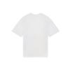 We11done Ss22 Star Pattern Printed Rhinestone Logo Short Sleeve T-Shirt Unisex Tops White WD-TT1-22-626-U-WH