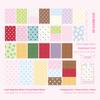 Wave Point Laboratory Series Vintage Colorful Polka Dots Landscape Material Paper Creative DIY Junk Journal Collage Stationery