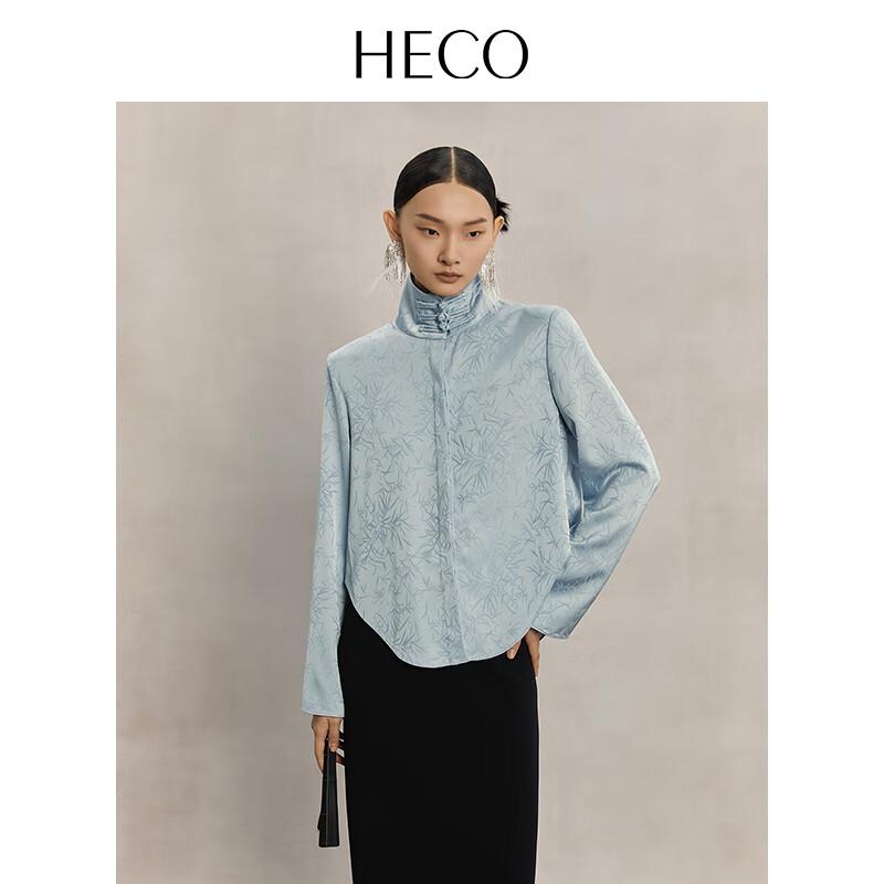 HECO Women's New Chinese Style Long Sleeve Blouse