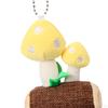 Keychain Backpack Decoration Stuffed Plush Mushroom Toy Handbag Charm Ornament for Party Favors