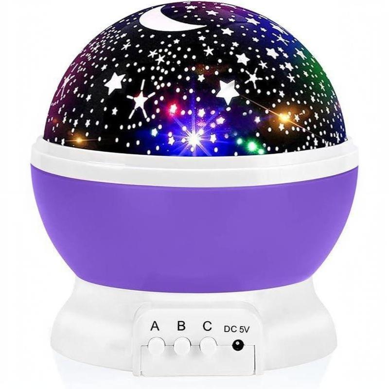 Night Lamp Projector Starry Sky Night Light Projector Decor Lamp Rotating Starry Moon Galaxy Projector Table Light