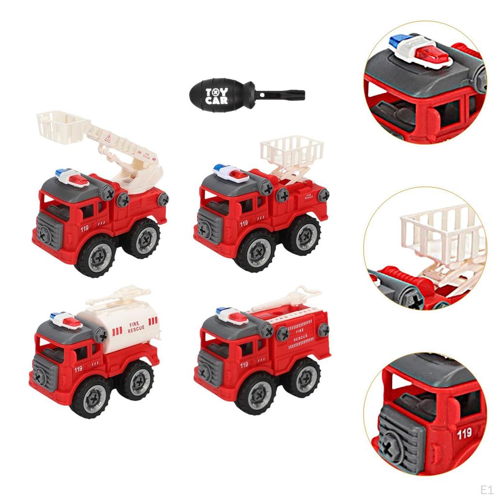 Take Apart Toys Construction 3 4 5 6 7 Year Old Truck Set Car Toy DIY Assembly