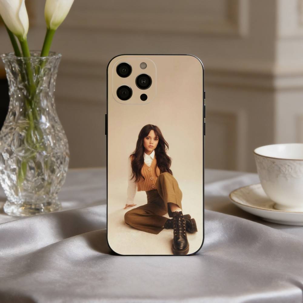 

Spunky J-Jenna O-Ortega Actress Phone Case Silicone Soft For IPhone 17pro 16 15 14 13 12 11 X XR Plus Pro Max Plus iPhone15plus