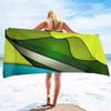Oversize Ręcznik Plażowy Pluszowy Grubość Duży Ręcznik Basenowy, Pasiasty Szybkoschnący Ręcznik Pływacki Miękki Chłonny Bez Piasku Ręczniki Kąpielowe