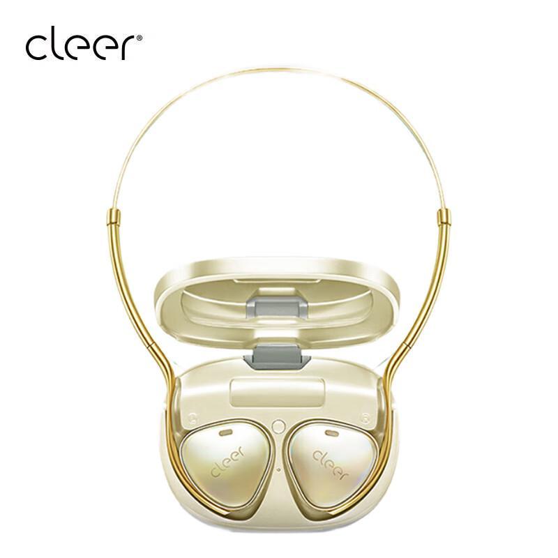 Cleer Clip Open-Ear AI Bluetooth Headphones