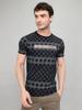 Monte Carlo Men Regular Fit Black Tshirt