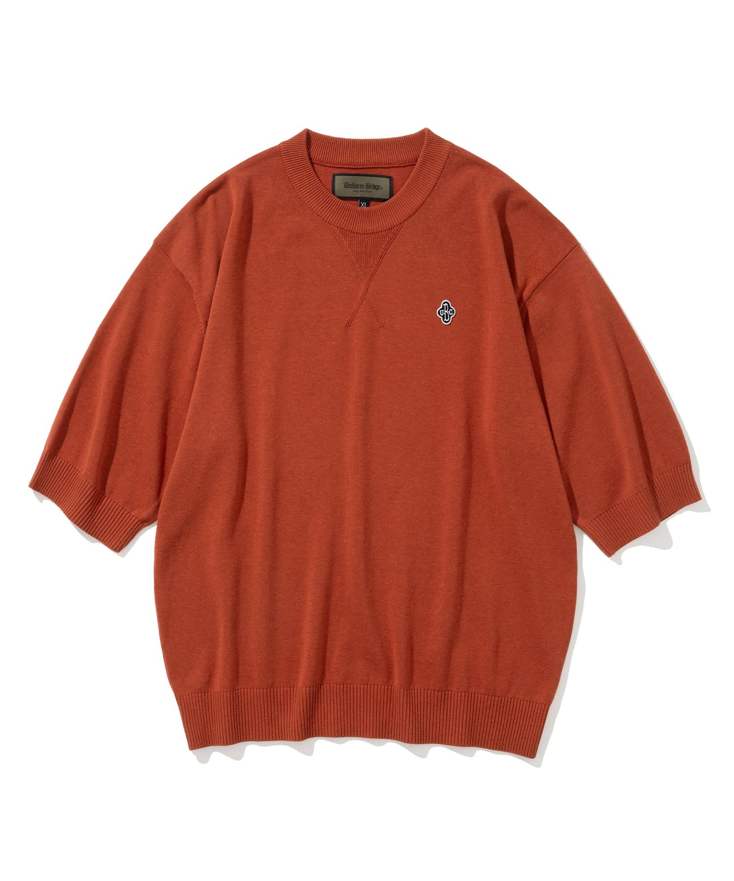 Uniform Bridge Ubc Summer Crewneck S/S Knit Brick L