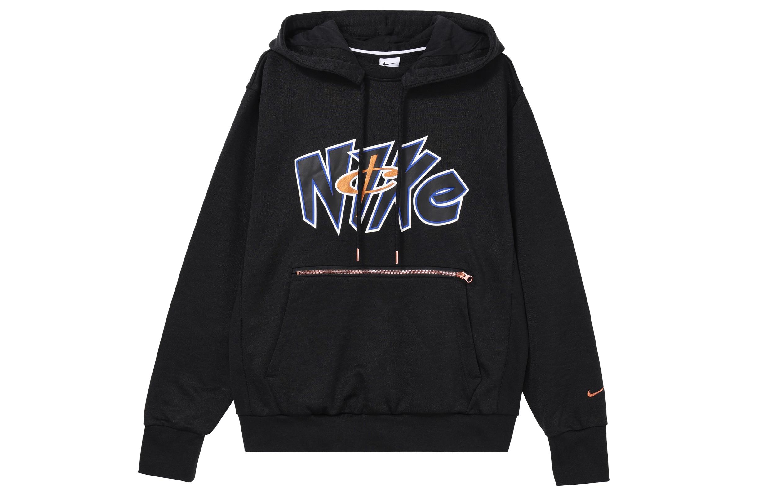 Nike Sweatshirts Men s Black Hooded Moderate Regular DA5990-010 M