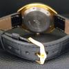 VINTAGE HMT KANCHAN 6501 AUTOMATIC INDIAN MENS GOLDEN COLOR DIAL WATCH A441013-4 HT-a441013