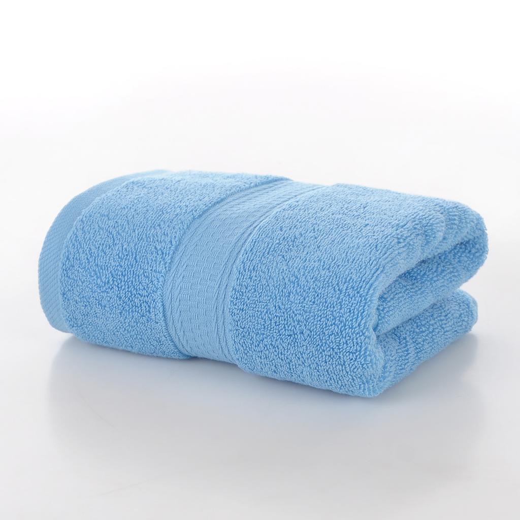 Style, plain cotton towel, household face towel, soft and absorbent