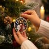 2D Christmas Hanging Ornament for Holiday Tree Decor and Party Favors