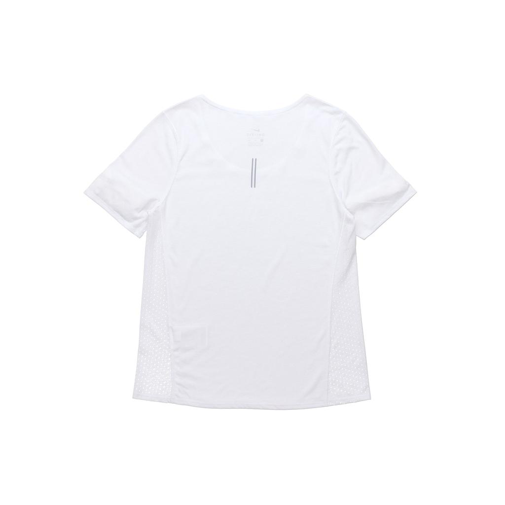 Nike City Sleek Dri-FIT Running Short-Sleeve T-Shirt Women Tops White CU3235-100
