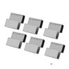 50pcs Stainless Steel Greenhouse Overlap S Clips Durable Glass Frame Fixing Clamp