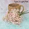 Home Dekoration Blumenarrangement lebensechte Baby Breath 108Heads Künstliche Gypsophila Gefälschte Pflanzen