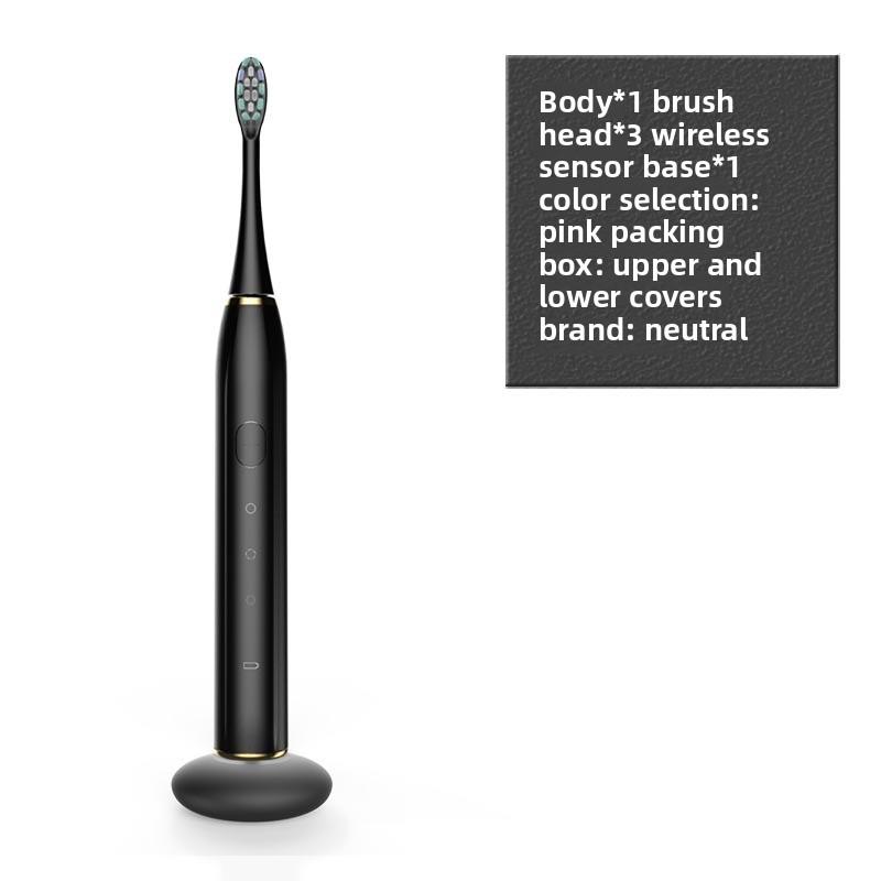 Electric Toothbrush Ultrasonic Adult Couple Wireless Rechargeable Soft-bristled Automatic Toothbrush
