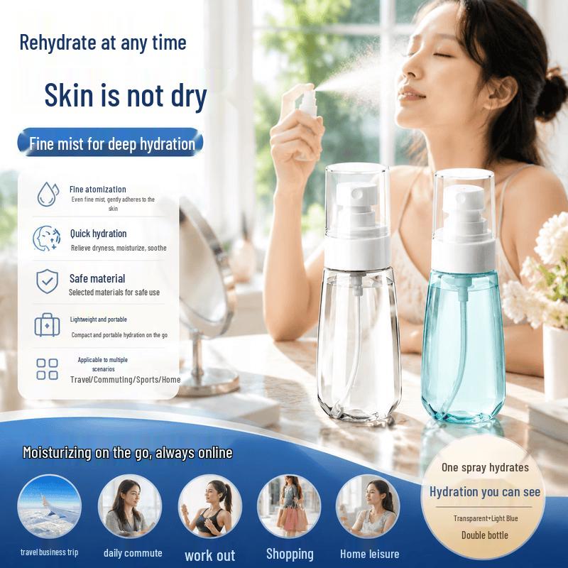 DAGO 60ml Ultra-Fine Mist Spray Bottles