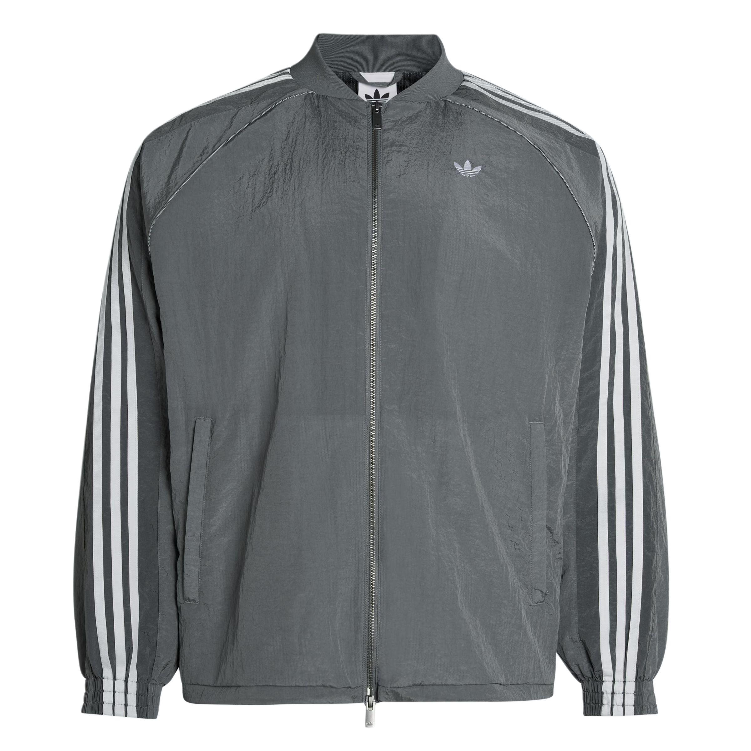 Adidas Originals Adilenium Sports Loose Fit Zip Jacket Men Jackets KX4830 M