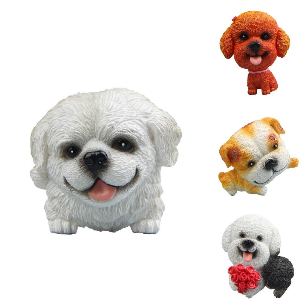Cute And Cool Corgi Bulldog And Lion Dog Model Figures For Phone Cases And Decorations