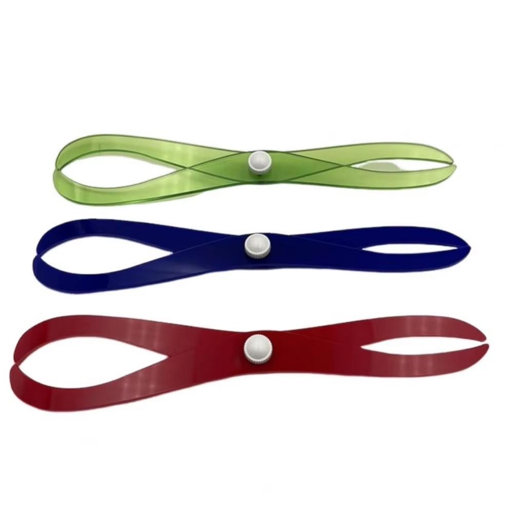 Pince à argile à double tête et jambe courbée Outil de mesure en acrylique, céramique, poterie Ébavurage