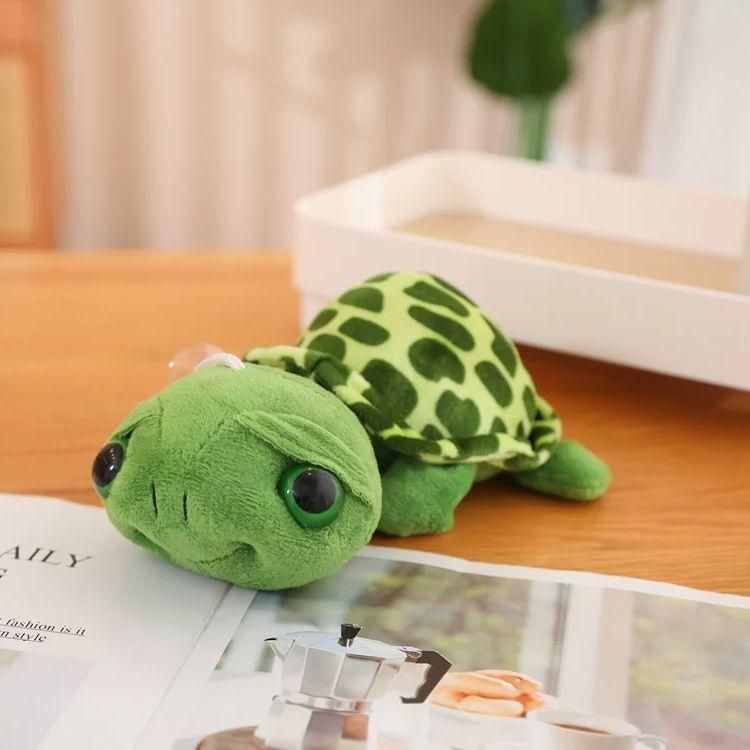 Big Eye Turtle Stuffed Animal - Turtle Plush Stuffed Animals Mini Plushie For Kids Toys