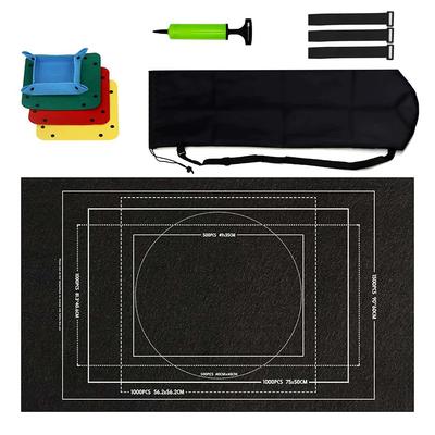 Puzzle Storage Mat Anti Slip Felt Fabric Portable Storage Blanket Tool 1500-3000 Children Adults Puzzle Fragments Applicable TMZ