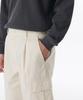 Musinsa Standard One-Pleat Wide Cargo Pants [Cream]