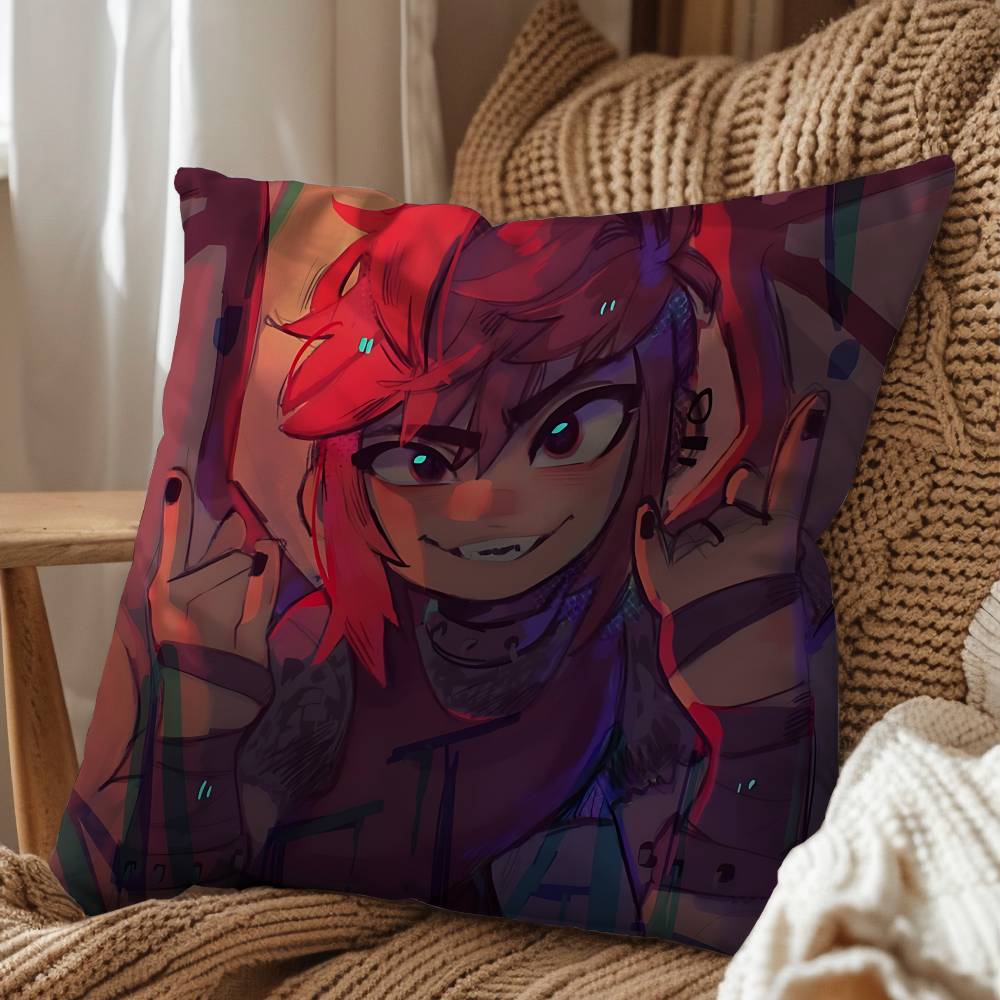 Im Not a Monster Ballister Nimona Cushion Cover Suitable For Sofa Car Bedroom Office Cushions Decorative Pillow Case