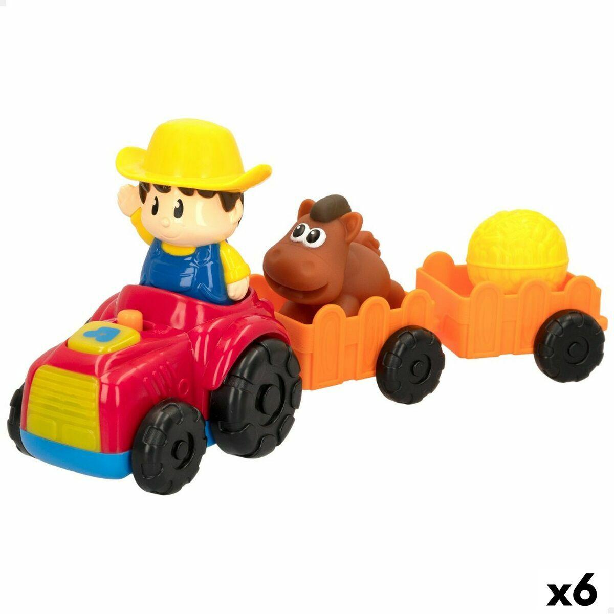 

Winfun 5 Piece Toy Tractor 31.5 X 13 X 8.5 Cm (6 Units) TU прозрачный