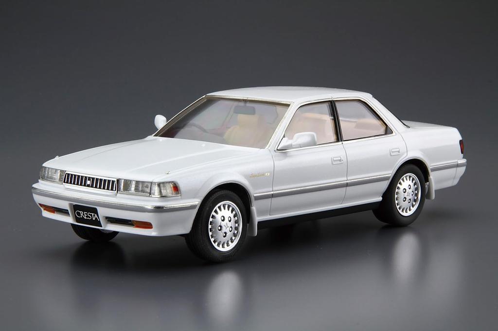 Aoshima Bunka Kyozai The Model Car 81 Scale Toyota JZX81 Cresta Super Lucent G Plastic Plastic Model (AOSHIMA) No. 1/24 2.5 '90 Pre-Colored