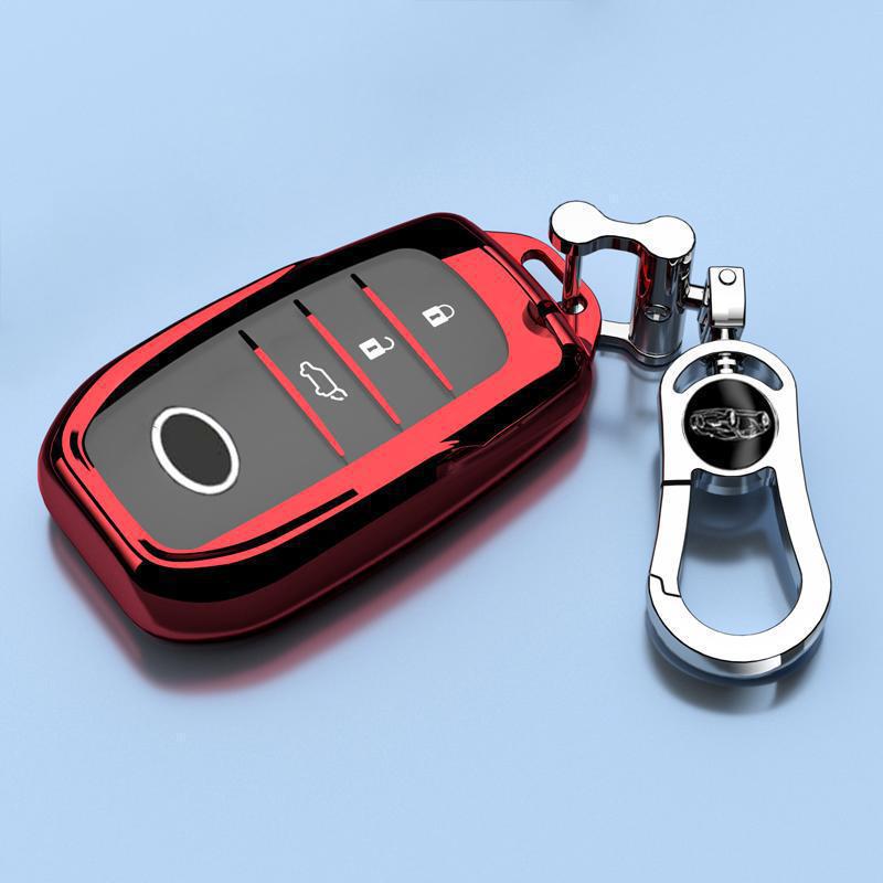 Luxus Schlüsselanhänger-Anhänger für 2025 Toyota Highlander – Unisex, Vollständig geschlossene Schnalle mit 380T Hybridkette