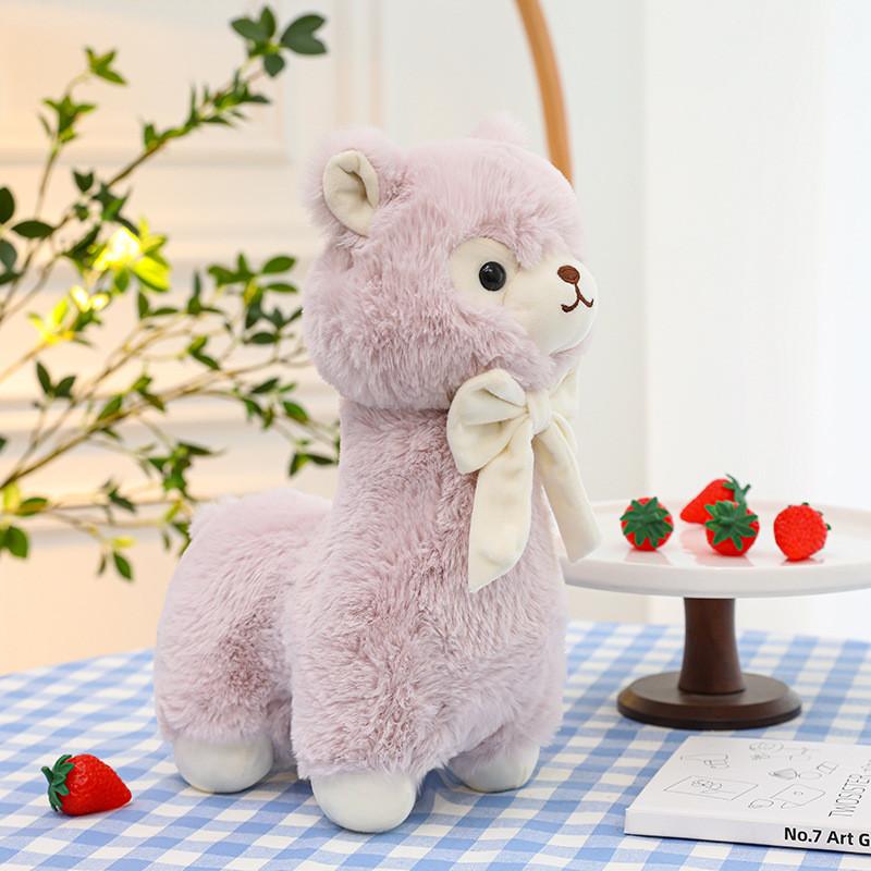 Disney Alpaca Plush Toy With Pp Cotton Filling For Girls Bedroom Decor