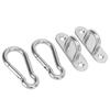 Hammock Chair Hanging Kit Stainless Steel Swing Ceiling Mount Hangers Set for Yoga Hammock Chair Sandbag