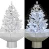 Snowy Christmas Tree with Umbrella Base 75 Cm