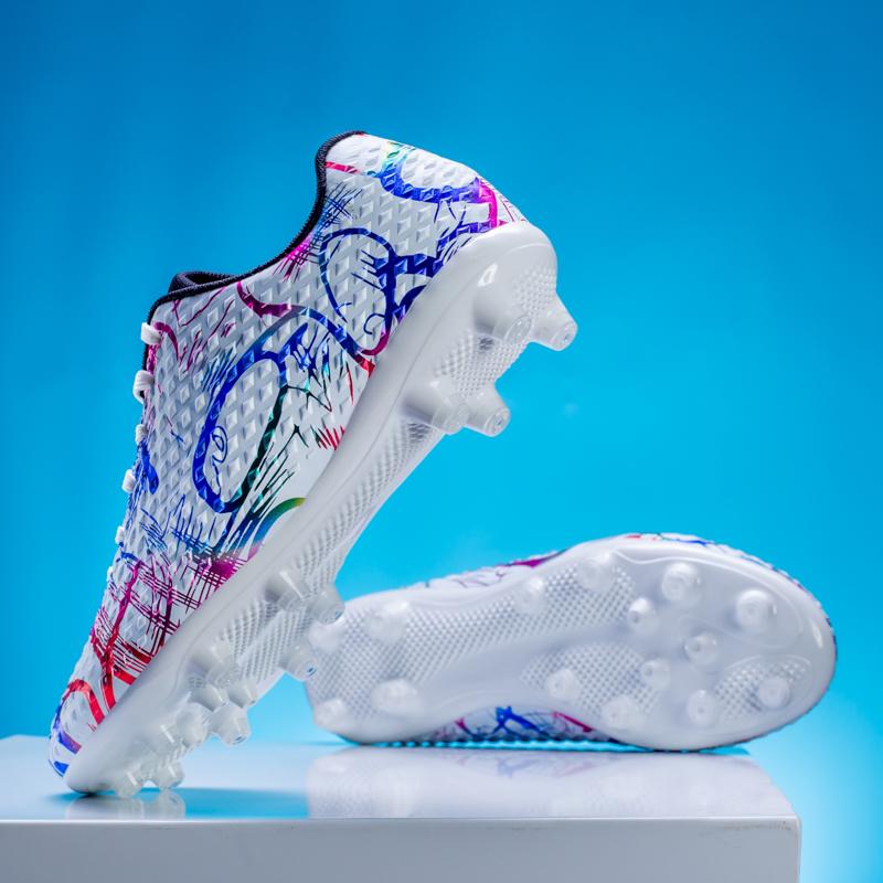 Men's Youth Football Shoes Long Nails Sports Football Boots Large Size Youth Sports Shoes