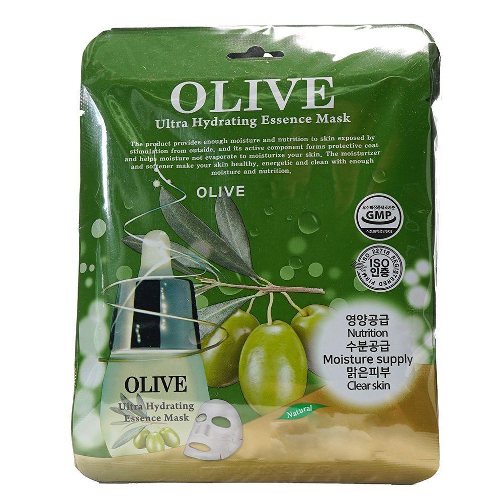 

JYSHJRMM Essence Olive Mask Pack 10 sheets that provides comfort to the skin