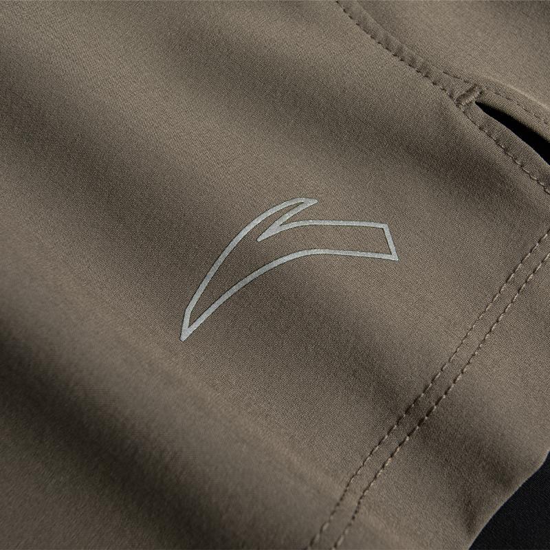 Anta Cycling Fitness Running Pocket Zipper Multi-Functional Loose Quick-Dry Lightweight Breathable Woven Five-Point Shorts Men Shorts 952625501-1