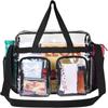 Mini Large Capacity Backpack Travel Handbag Clear Bag Transparent Purse Shoulder Bag