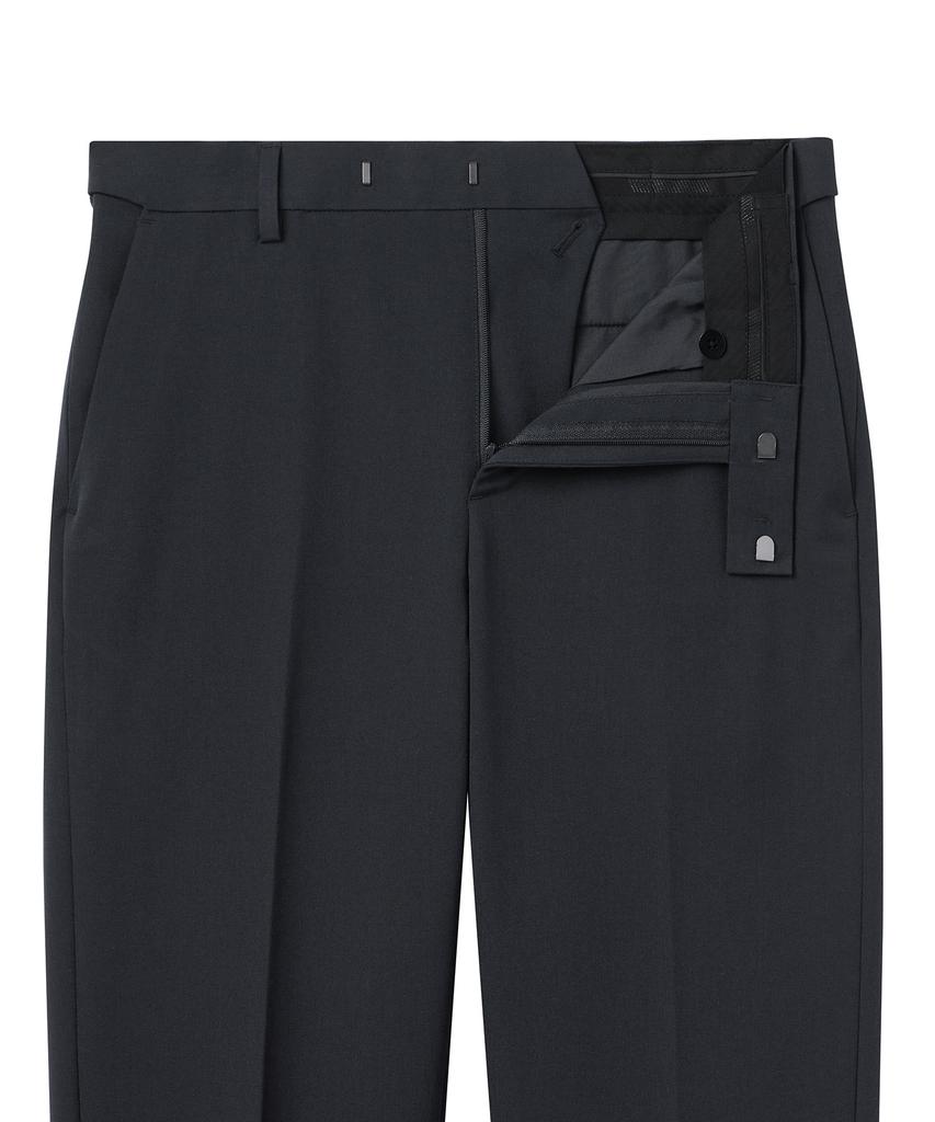 MUSINSA STANDARD Straight Hidden Banding Slacks [Gray]