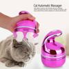 Pet Intelligent USB Charging 3D Head Massaging Cats Automatic Massager (white)