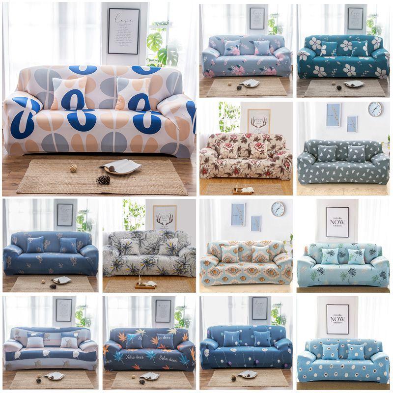 High-quality Flower Printed Slipcover Sofa Cover With Excellent Fit And Stretch For Various Couch Sizes