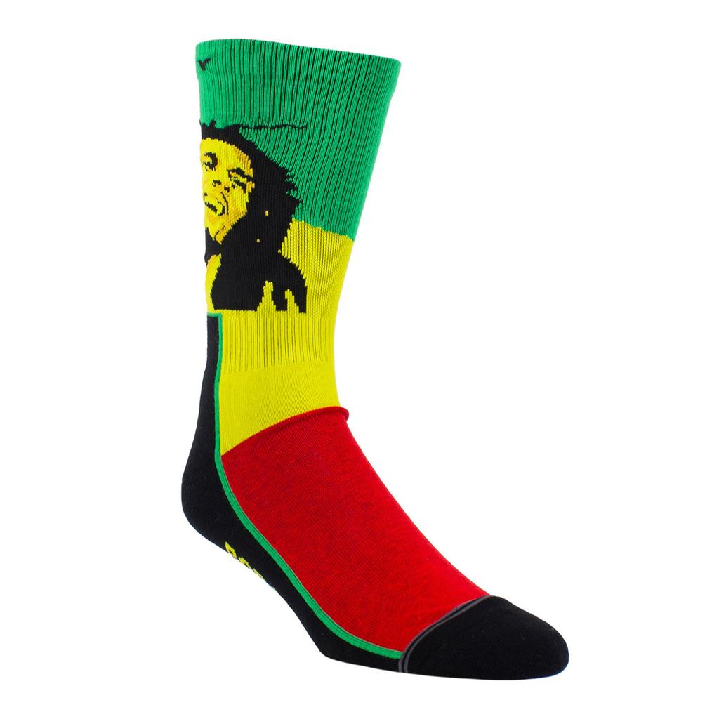 Bob Marley Unisex Adult Smile Crew Socks